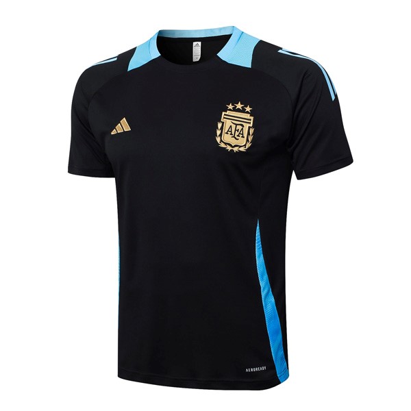 Camiseta Entrenamiento Argentina 2024-2025 Negro Azul